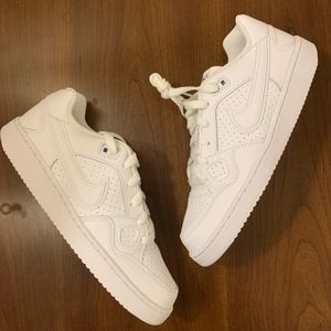New NTW Nike Air All White Son of Force Shoes